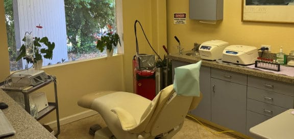 Work area for <?= $this->account_info['practice_name']; ?> showcasing sterilization machines